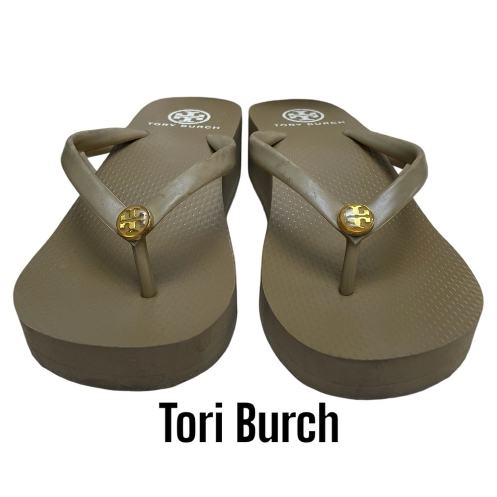 Tori Burch Wedge Sandel/Slipper (7 - 7 ½)